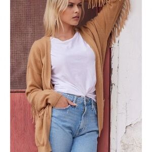 Minnie rose fringed cardigan - size XS